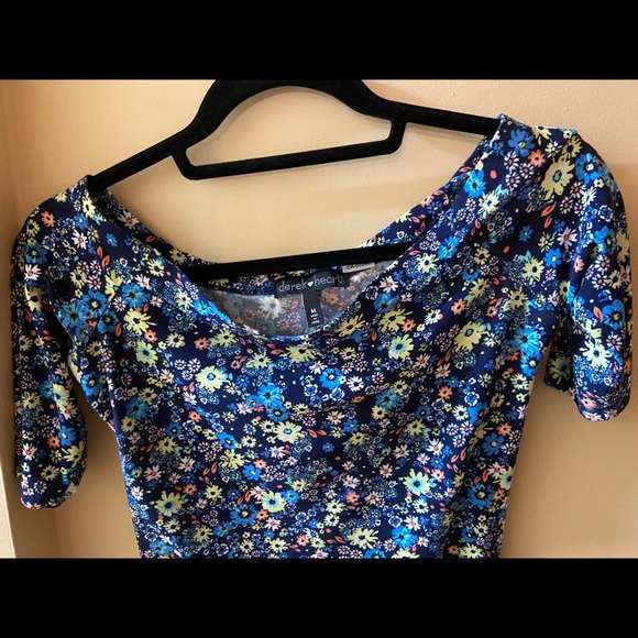 Derek Heart flowered dress size medium - Picture 4 of 6